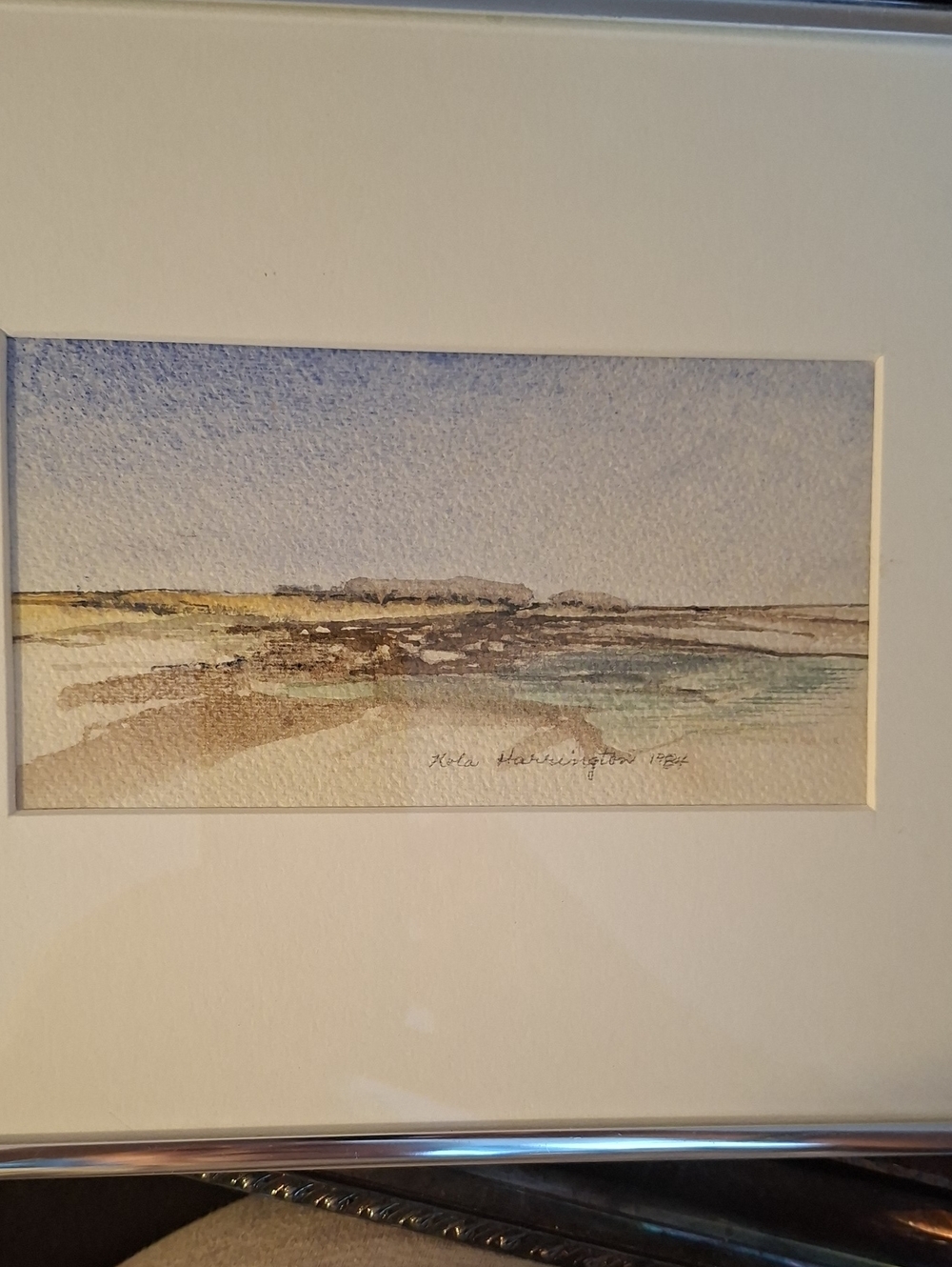 Original Nola Harrington Watercolour Framed